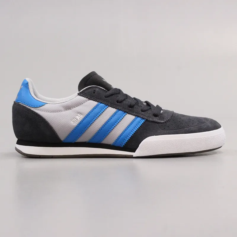 varm instans Afhængig Adidas Skateboarding Collection Silas SLR Shoes Baxter Grey Blue