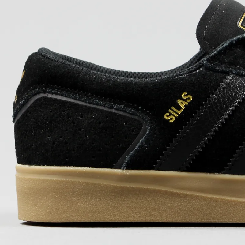 Silas BaxterNeal Mens Skateboarding Vulcanized Trainers Black