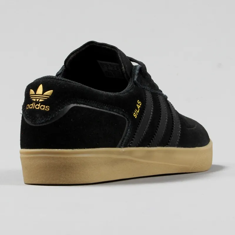 Silas BaxterNeal Mens Skateboarding Vulcanized Trainers Black