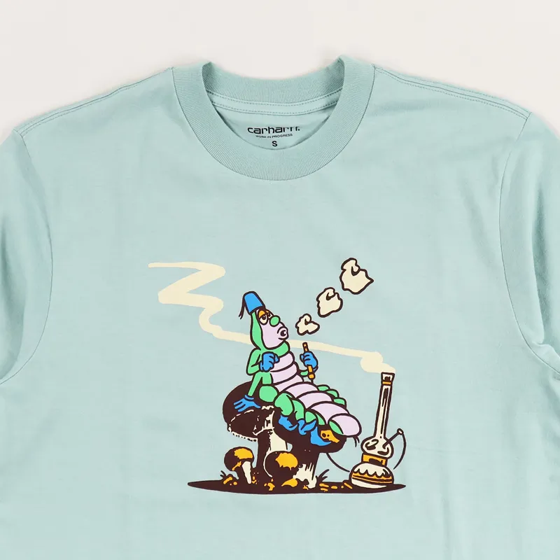 Carhartt WIP Mens Short Sleeve Silkworm Graphic T Shirt Zola