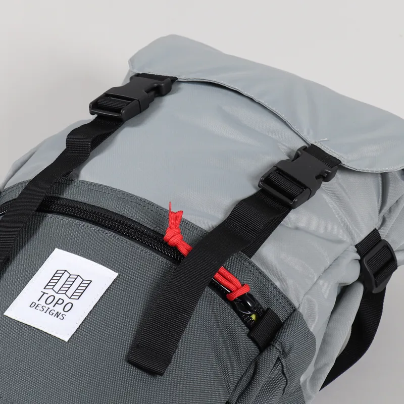 Topo Designs Rover Pack Classic Silver Charcoal-3