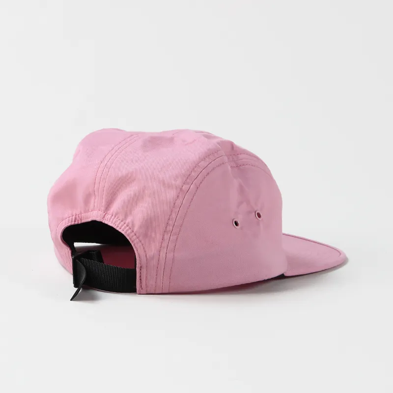 The Quiet Life Simple 5 Panel Cap Pink-2