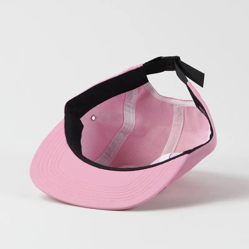 The Quiet Life Simple 5 Panel Cap Pink-3