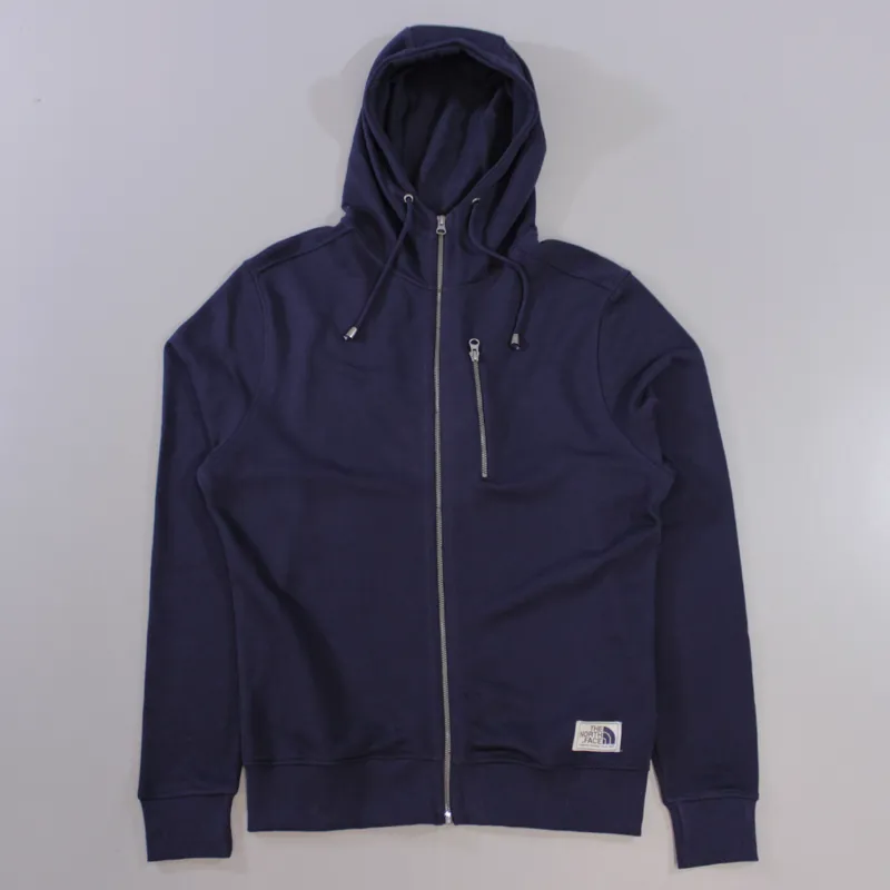 The North Face California Heritage Simple Dome Full Zip Hoodie Blue