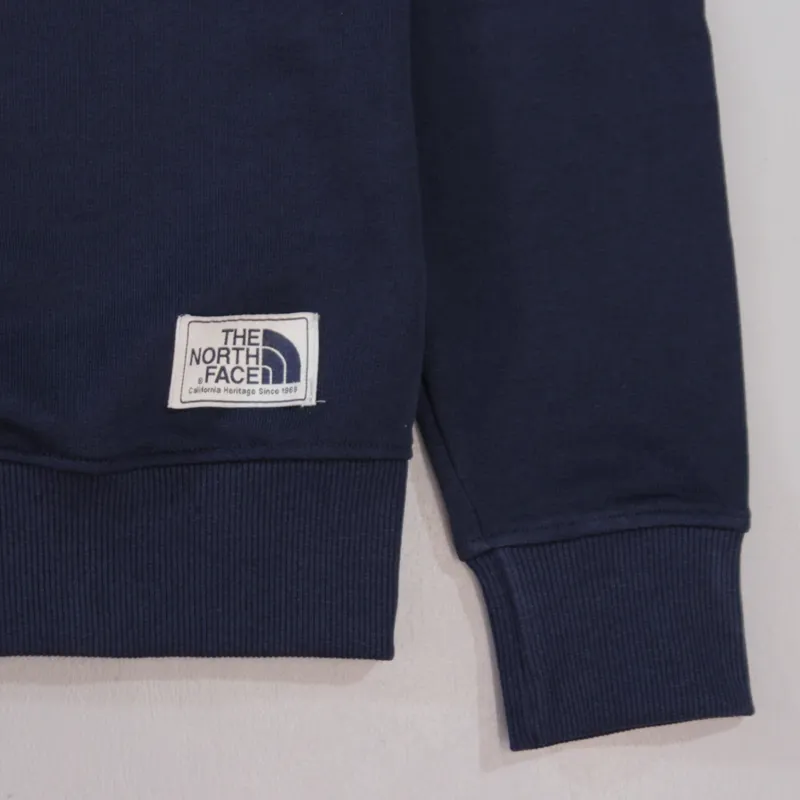 The North Face California Heritage Simple Dome Full Zip Hoodie Blue-2