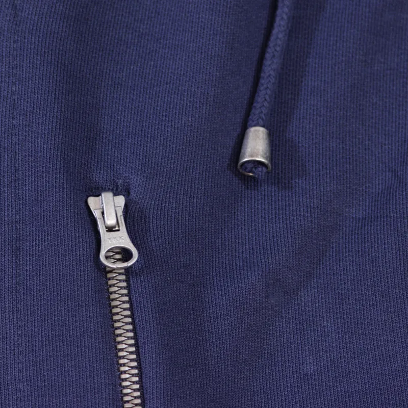 The North Face California Heritage Simple Dome Full Zip Hoodie Blue-4