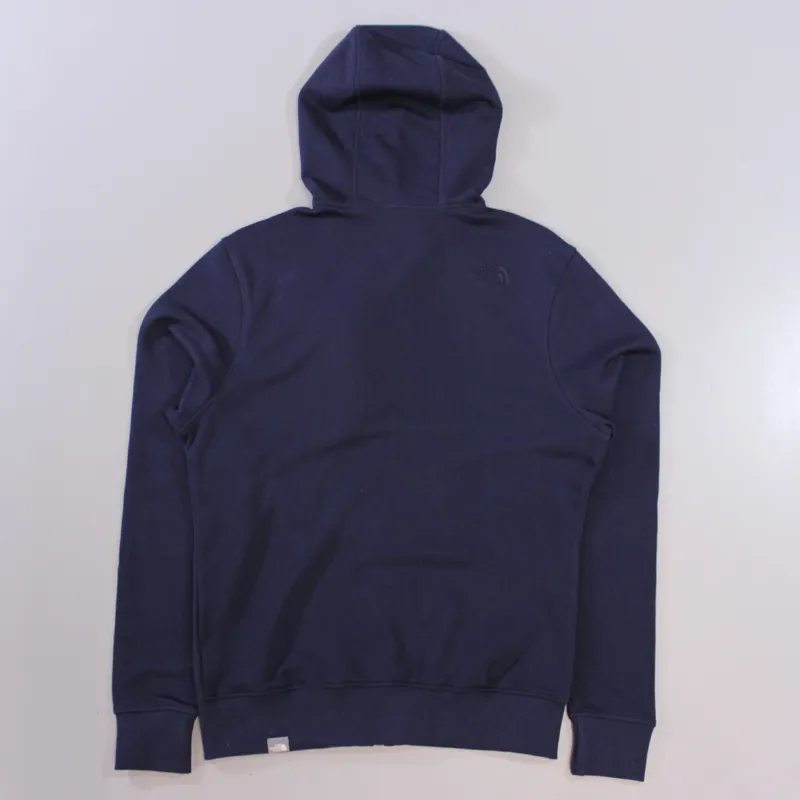 The North Face California Heritage Simple Dome Full Zip Hoodie Blue-1