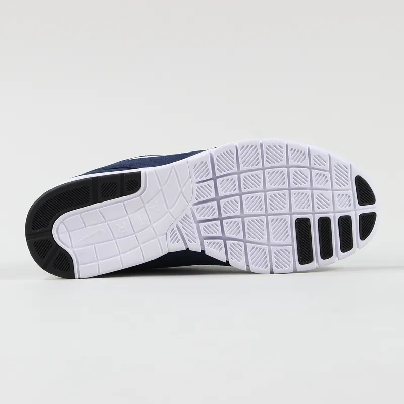 Nike SB Stefan Janoski Max L Shoes Obsidian White Perf-5