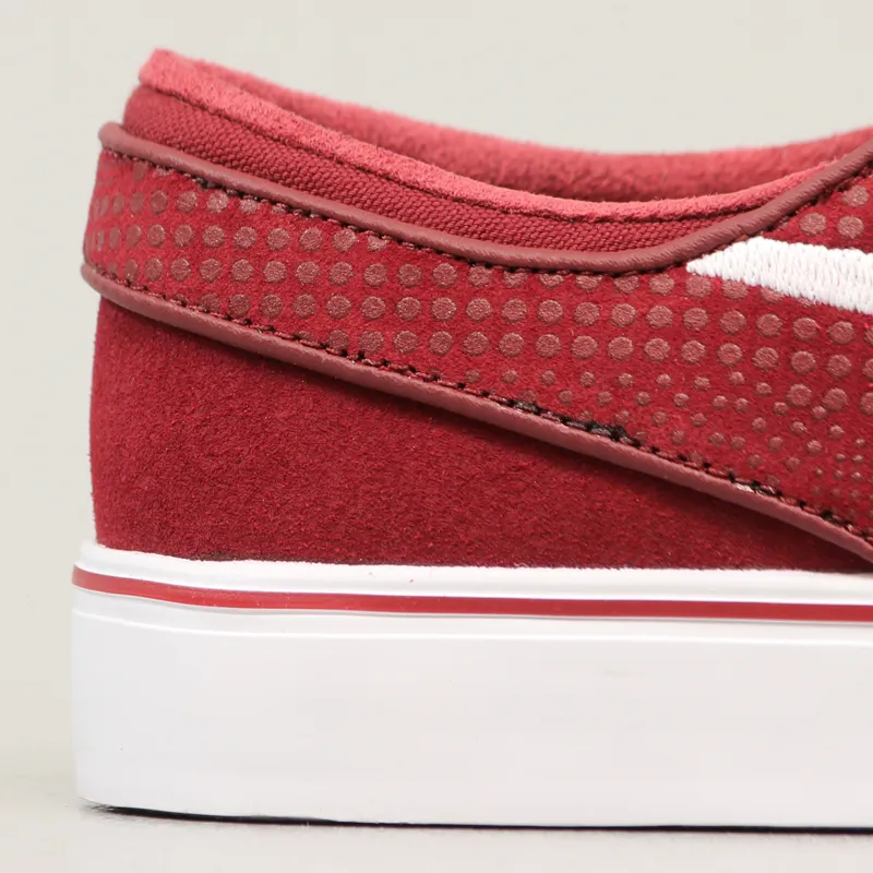 Nike SB Zoom Stefan Janoski Premium SE Shoes Team Red White-1