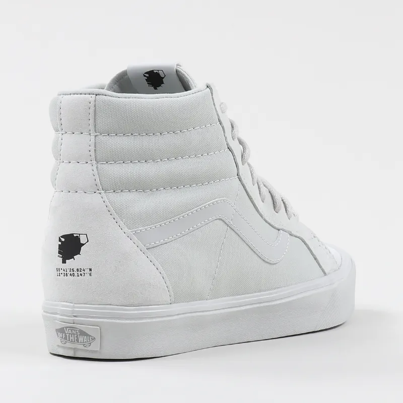 Vans x Rains Sk8 Hi Lite Shoes Cloud-6