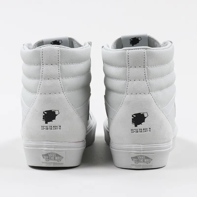 Vans x Rains Sk8 Hi Lite Shoes Cloud-7