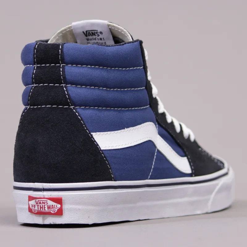 Vans Sk8 Hi Shoes Navy Blue-5