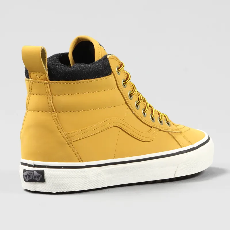 Vans Mountain Edition Mens Skate High Top Trainers Yellow Shoes