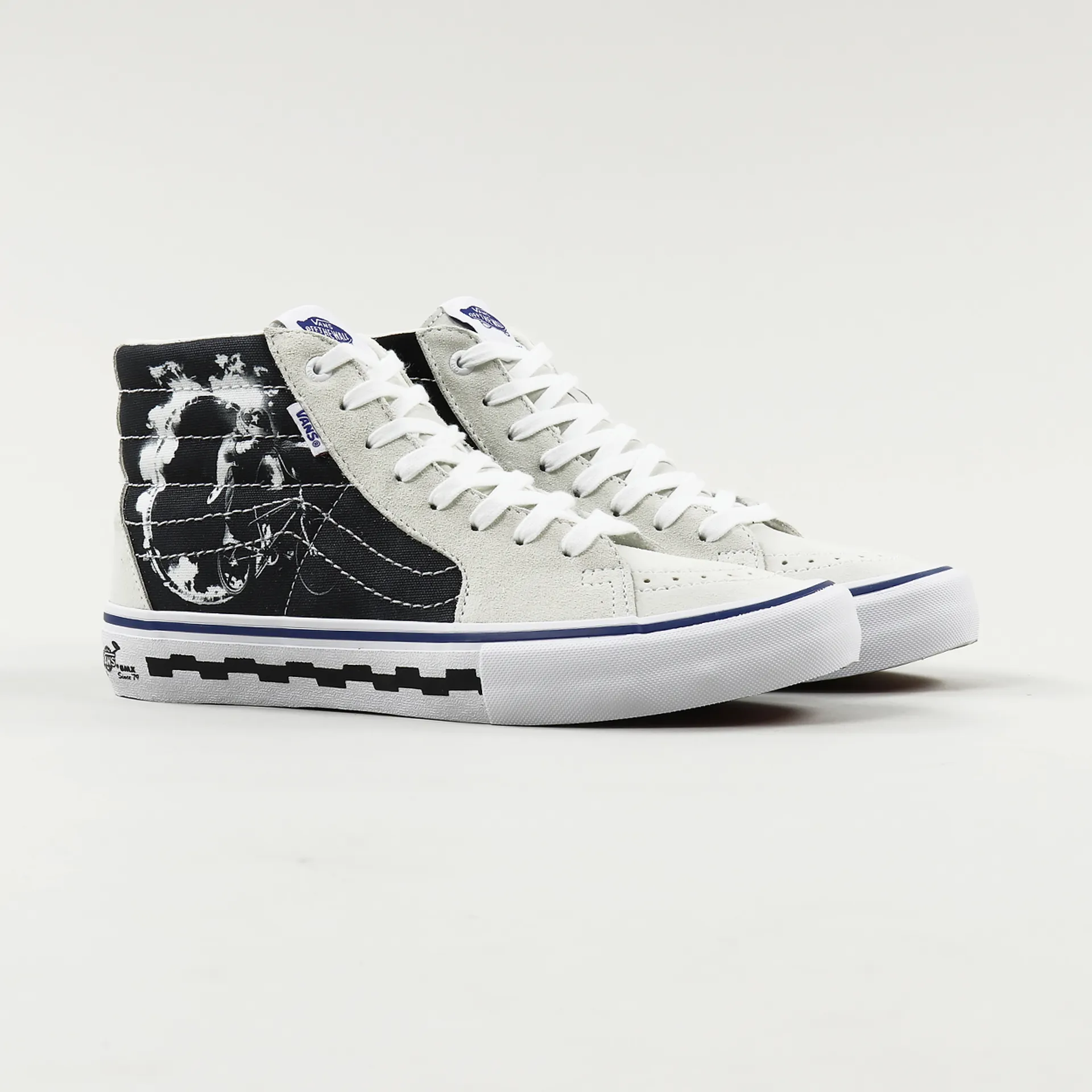 Vans Sk8 Hi Pro BMX 79 Shoes Marshmallow Black