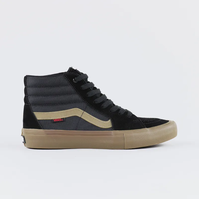 natuurpark draai Rand Vans x Thrasher Skateboard Magazine Sk8 Hi Pro Shoes Black Gum