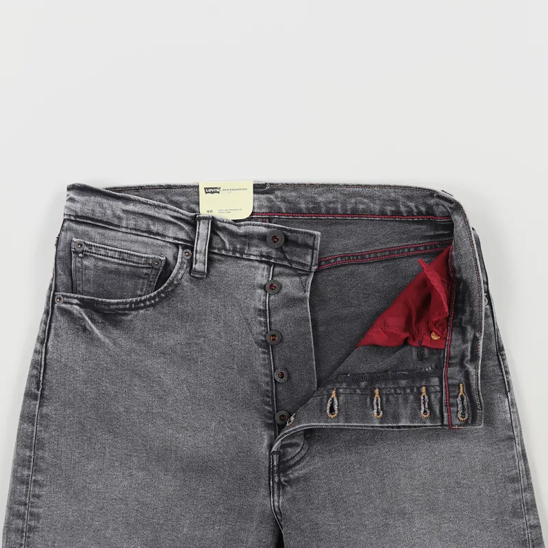Levis Skate 501 Original Fit Jeans Gray-2