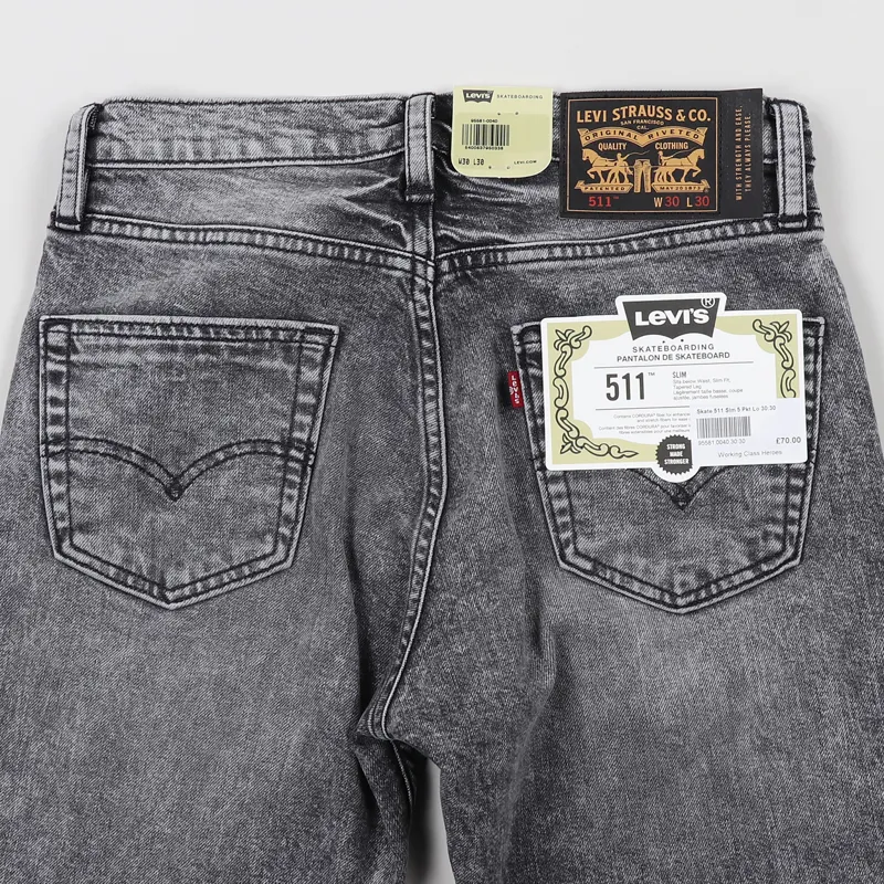 Levis Skate 511 Slim 5 Pocket Jeans Lomita-5