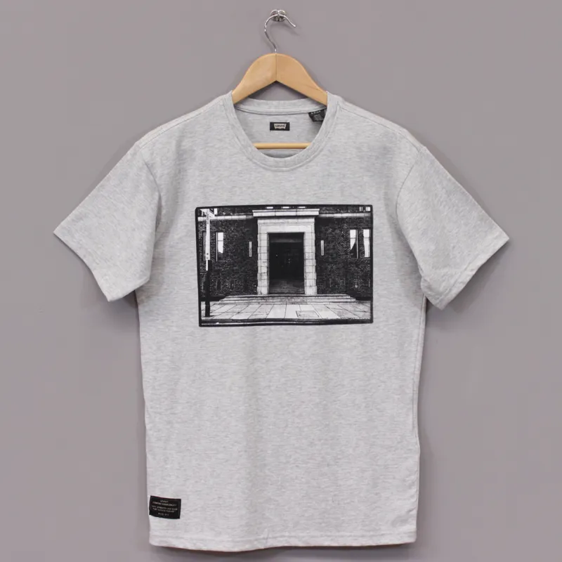 Levis Skateboarding Thrasher Collaboration T Shirt - Grey