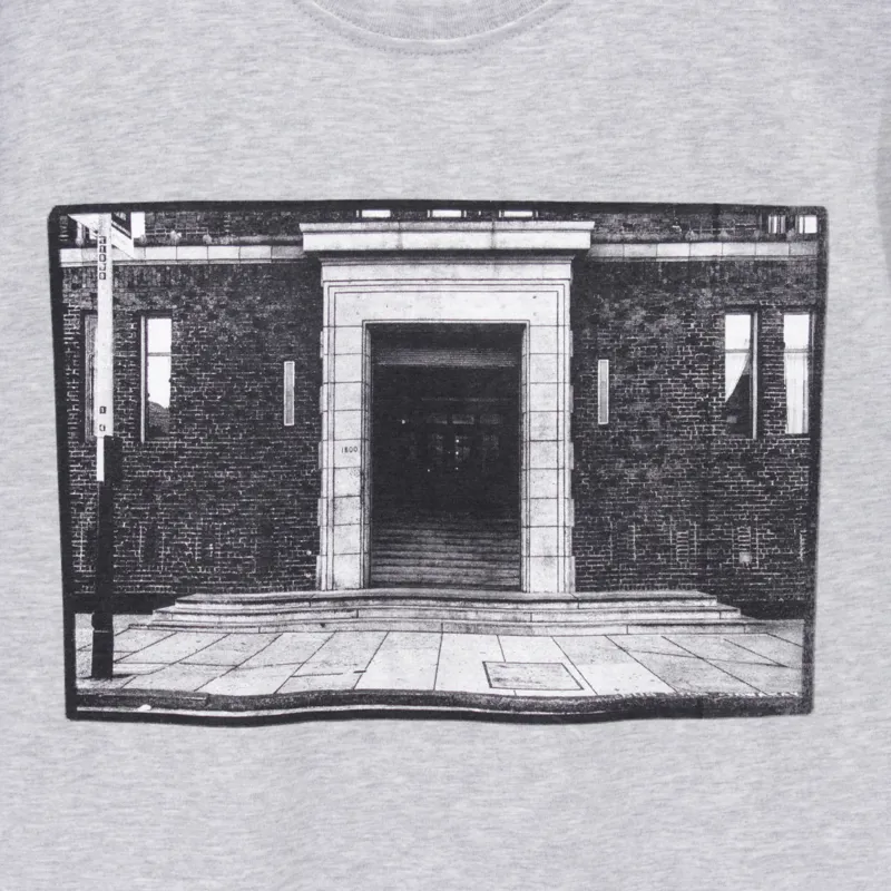 Levis Skateboarding Thrasher Collaboration T Shirt - Grey-1