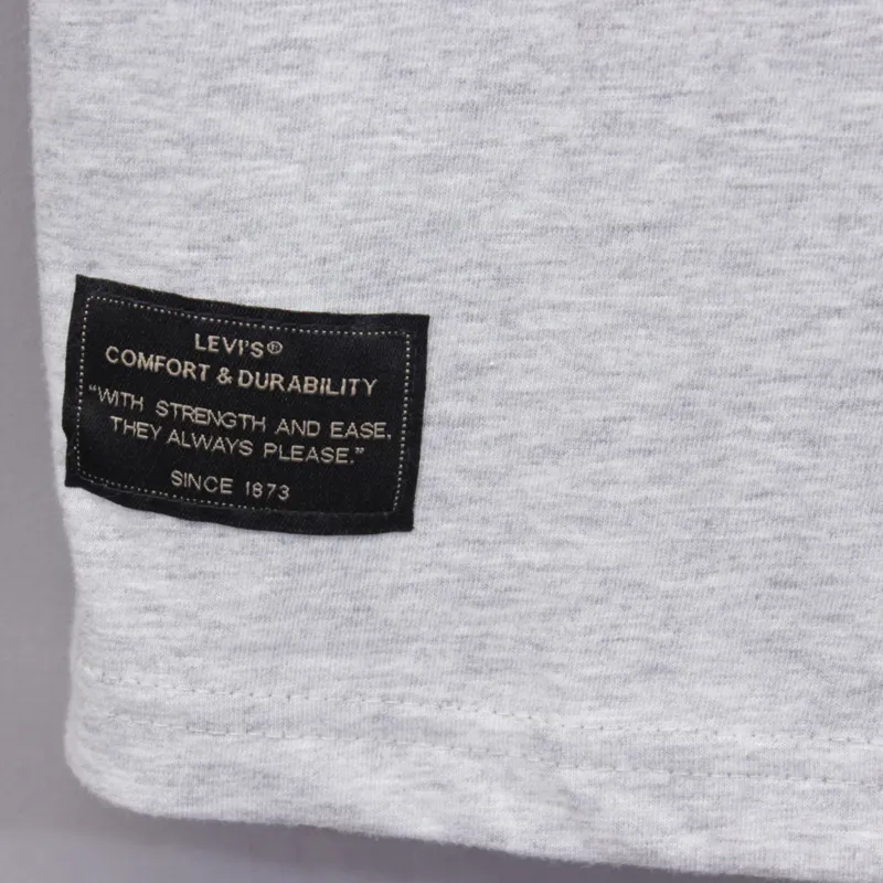Levis Skateboarding Thrasher Collaboration T Shirt - Grey-2