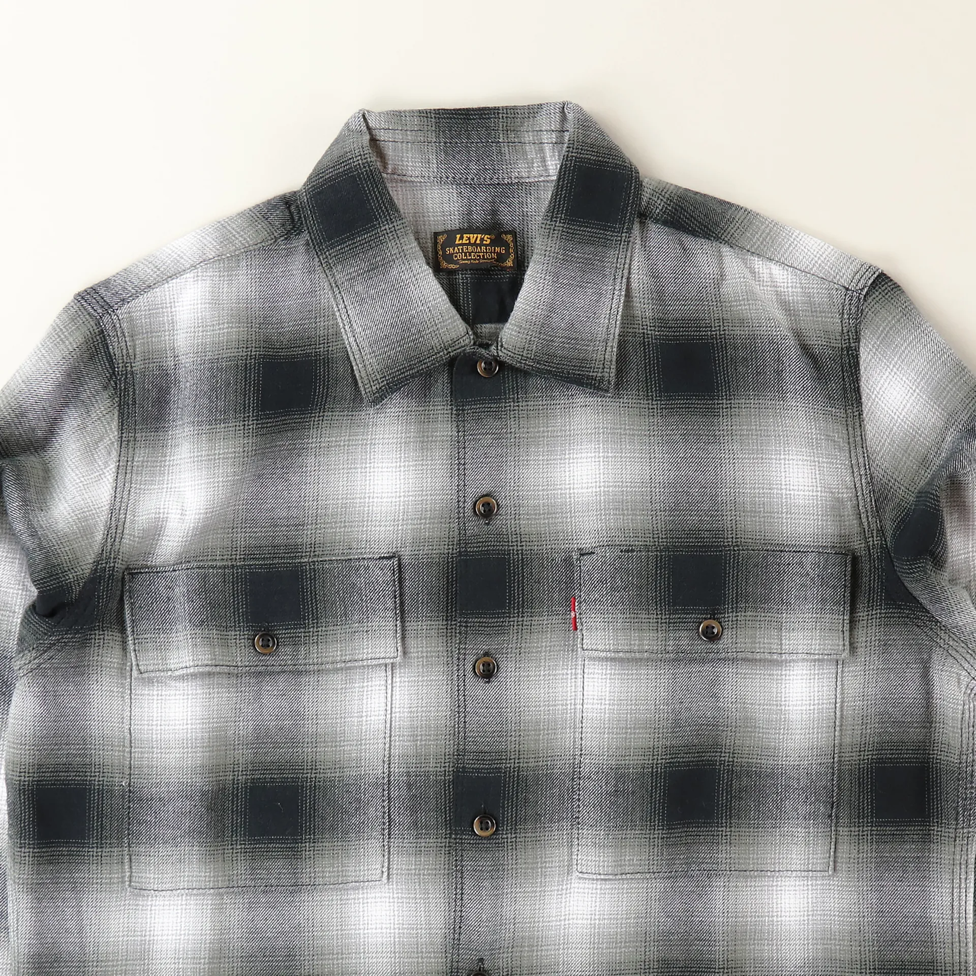 Levis Skateboarding Mens Long Sleeve Work Shirt Dabakan Monument