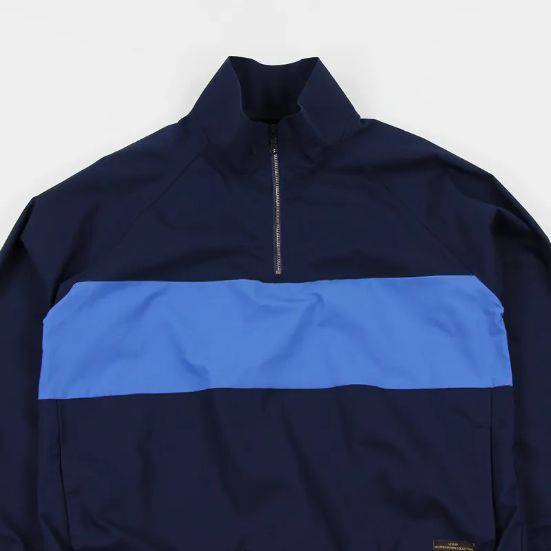 Levis Skate Quarter Zip Jacket Navy Blazer-1
