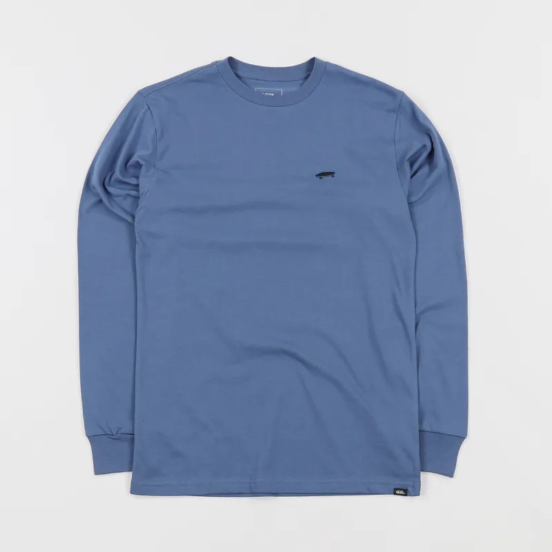 Vans Skate Long Sleeve T Shirt Vintage Indigo