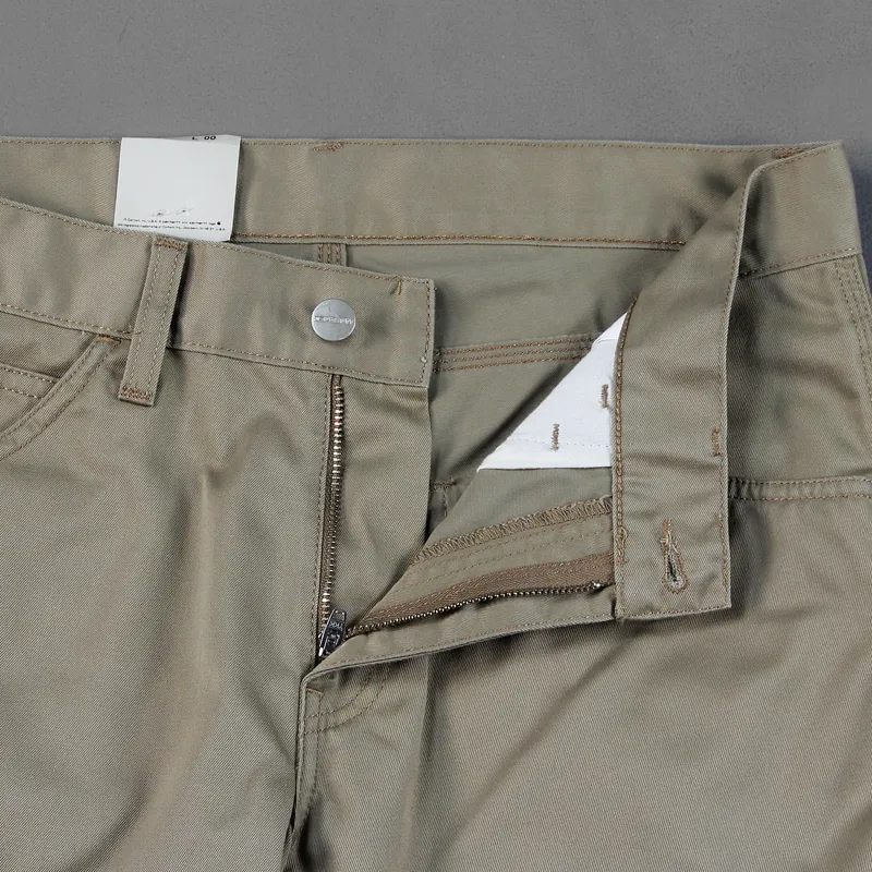 Carhartt Skill Short Leather Rinse-1