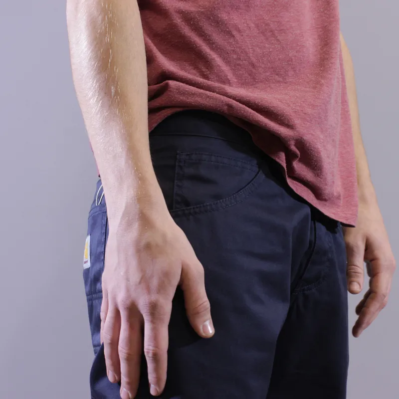 Carhartt Skill Pant Cortez Navy Rinsed-3