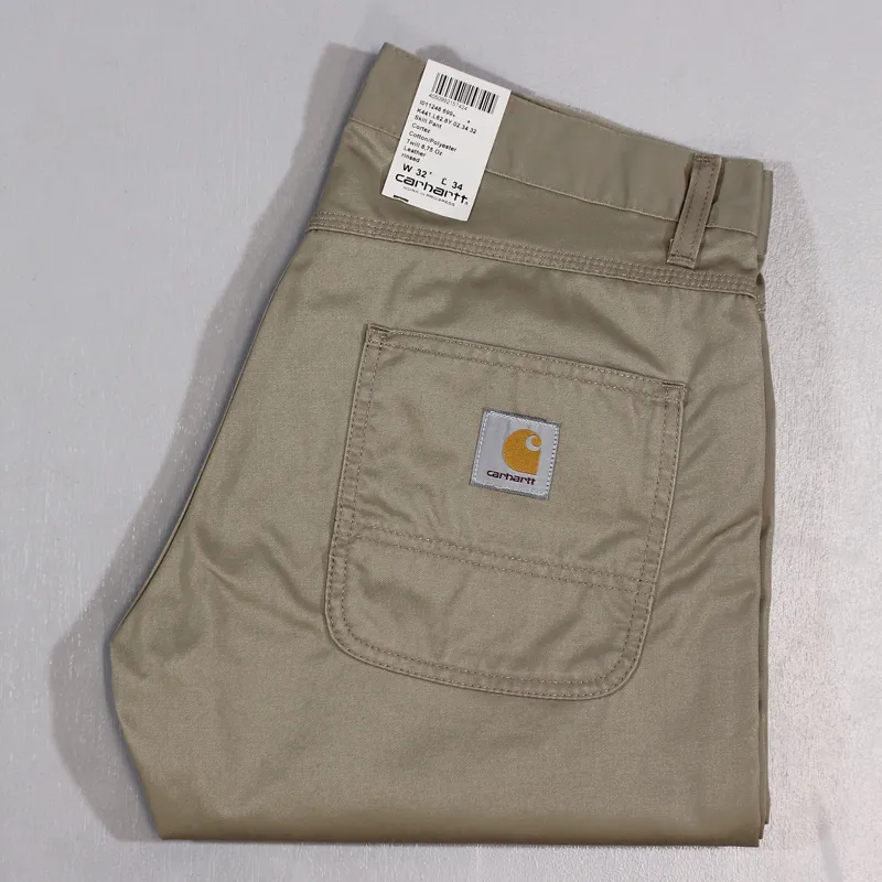 Carhartt Skill Pant Slim Fit in Brown for Men