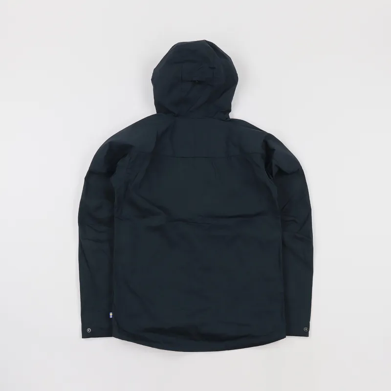 Fjallraven Mens Outdoor Durable Skogso Coat Jacket Dark Navy Blue