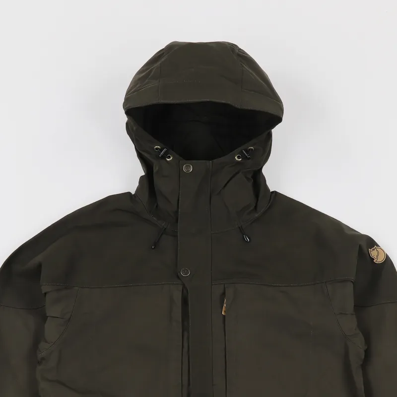 Fjallraven Skogso Jacket Dark Olive-1