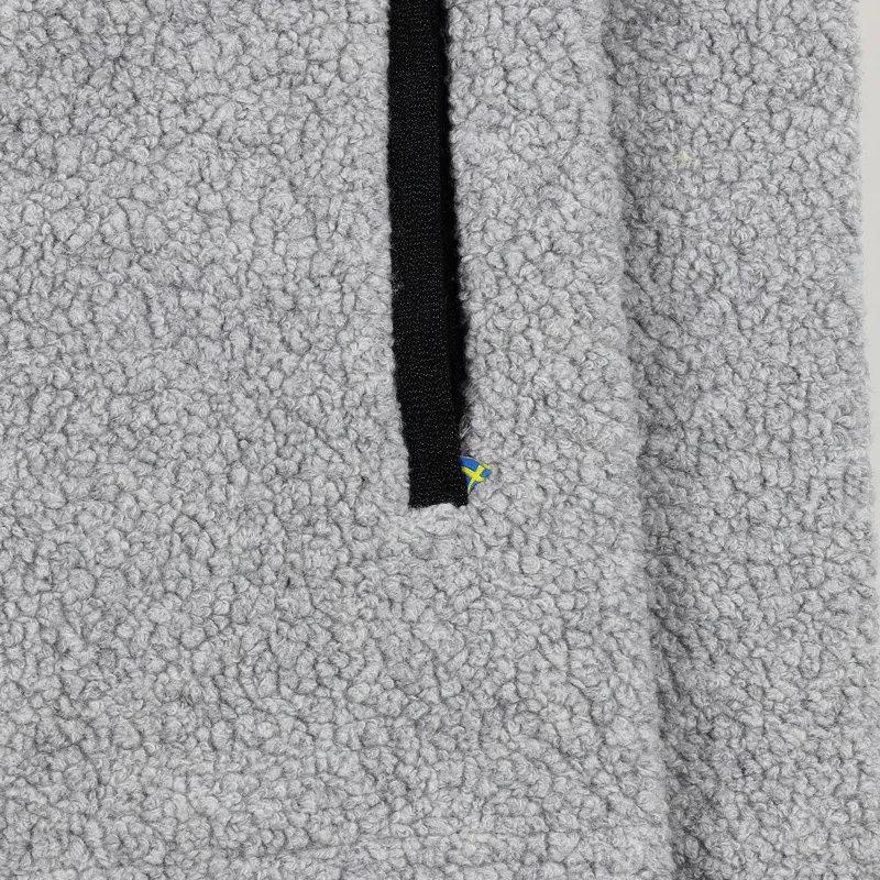 Klattermusen Skoll Zip Fleece Light Grey-2