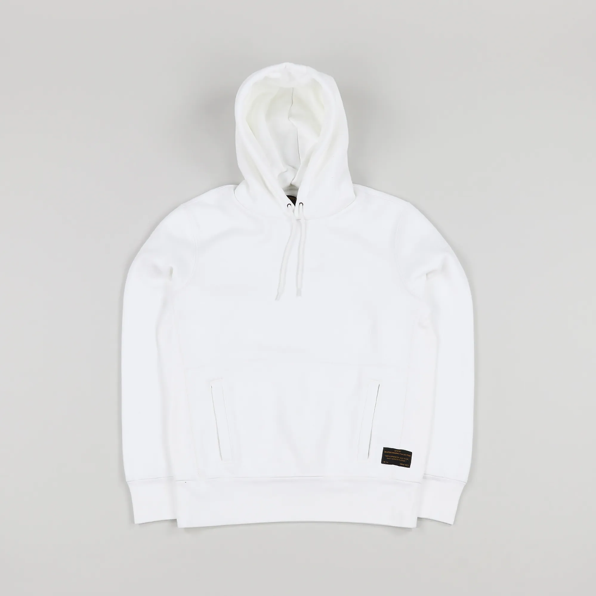 Levis Skate Pullover Hoodie White