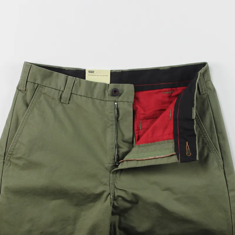 Levis Skate Work Short Ripstop Ivy Green-1