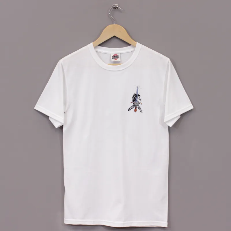 Powell Peralta Sword Skull T Shirt - White
