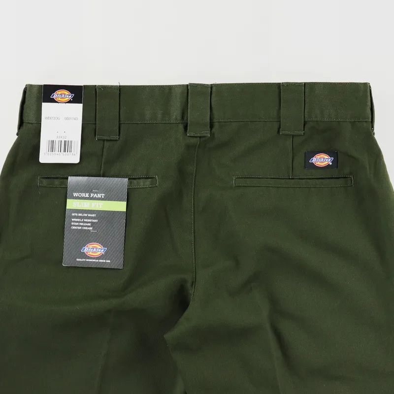 Dickies 872 Slim Fit Work Pant Olive Green-5