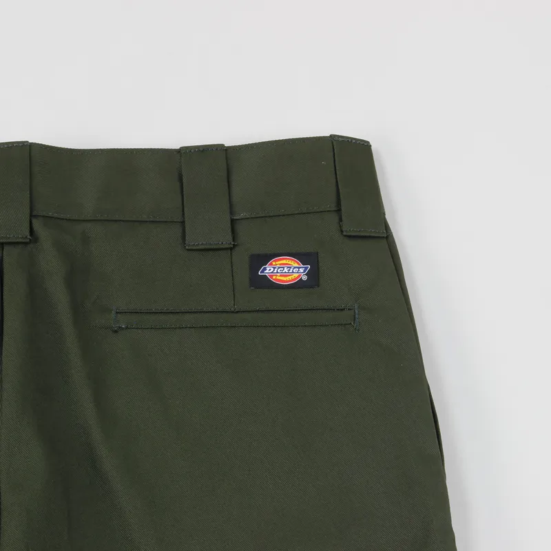 Dickies 273 Slim Straight Work Shorts Olive Green-3