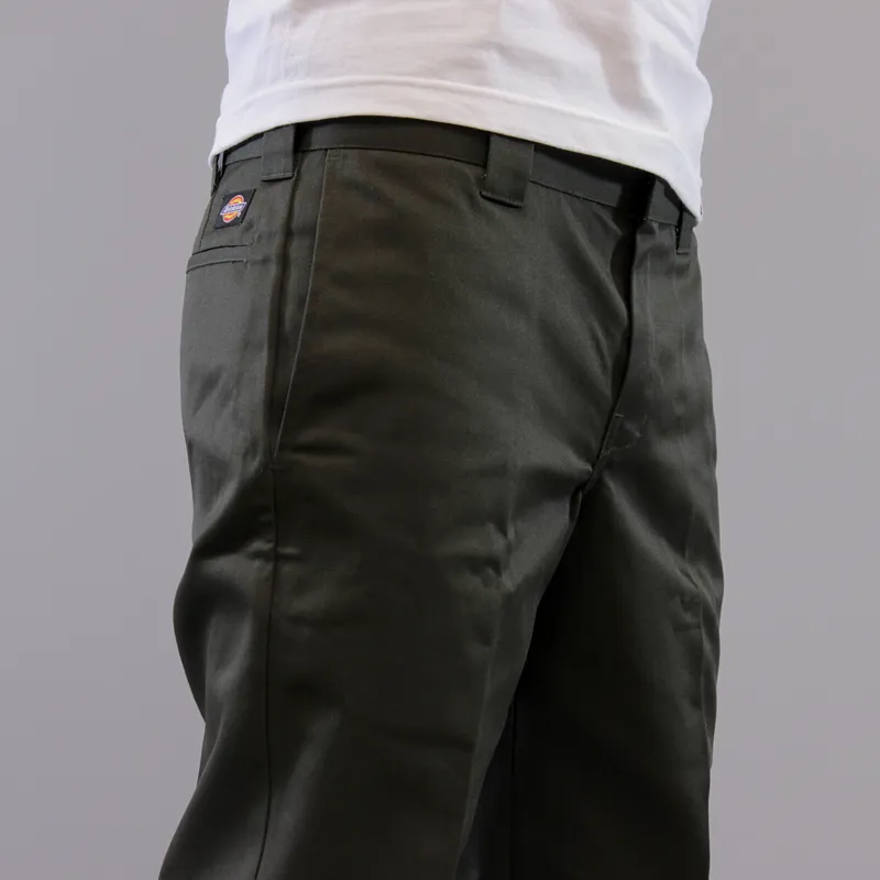 Dickies 873 Slim Straight Pant Olive Green-3