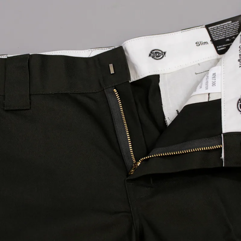 Dickies 873 Slim Straight Pant Olive Green-6