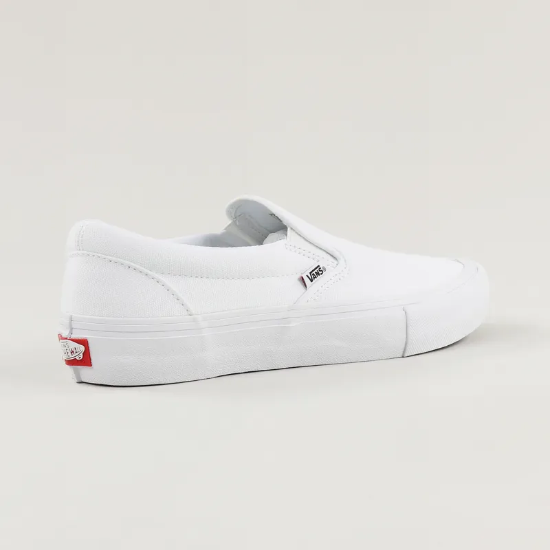 Vans Slip-On Pro Shoes White-5