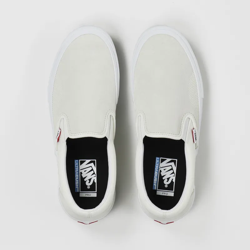 Vans Slip-On Pro Shoes Rubber Print Marshmallow-6