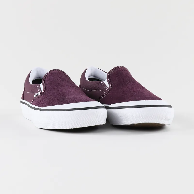 Vans Slip-On Pro Shoes Raisin White-3