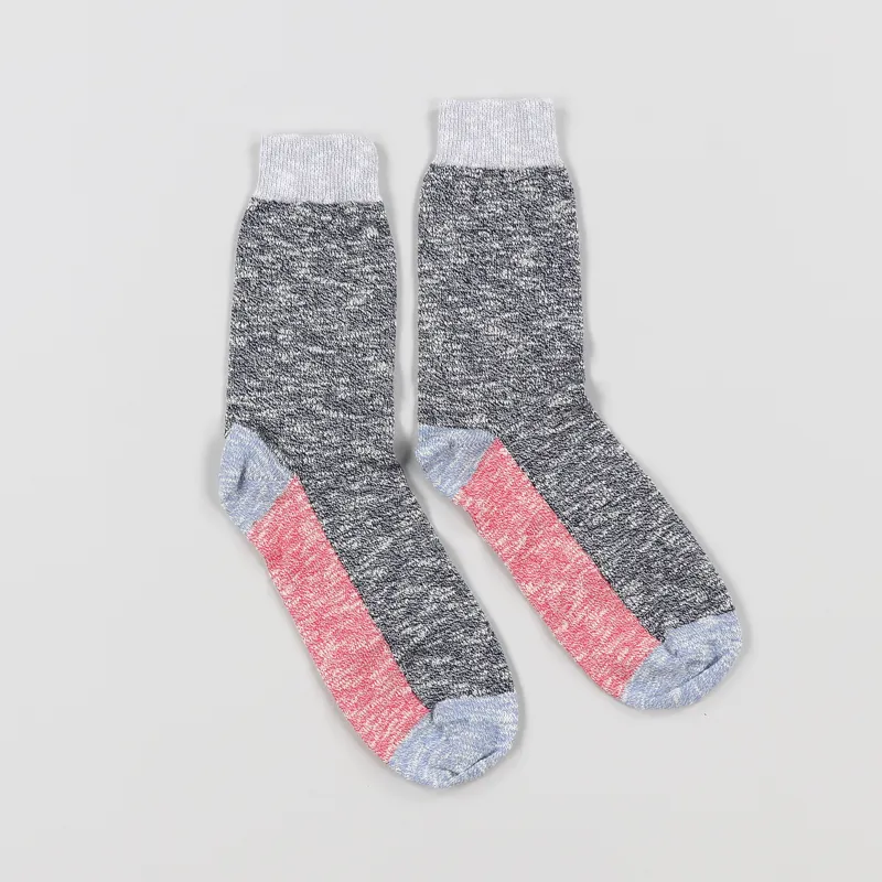 Jollie Socks Slub Blue Speckled