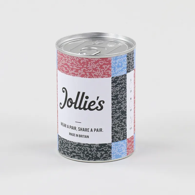 Jollie Socks Slub Blue Speckled-1