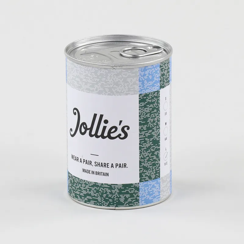 Jollie Socks Slub Green Speckled-1