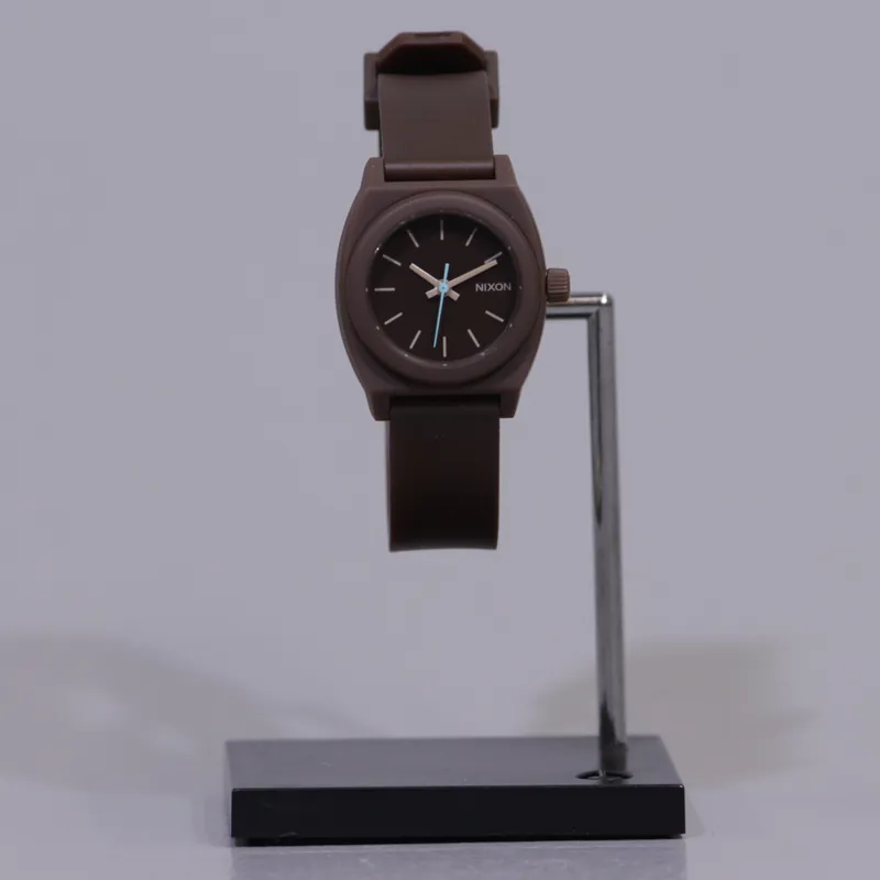 Nixon Small Time Teller P Watch Brown-1
