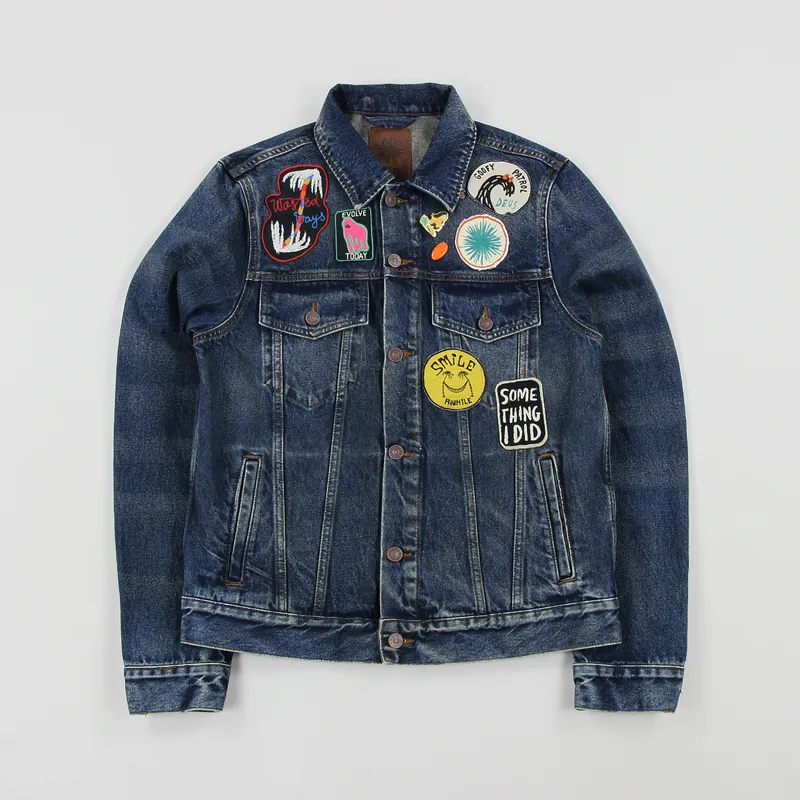 Deus Ex Machina Smile Ronald Jacket Stonewash-1