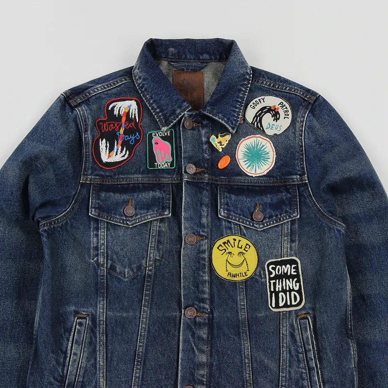Deus Ex Machina Smile Ronald Jacket Stonewash-2
