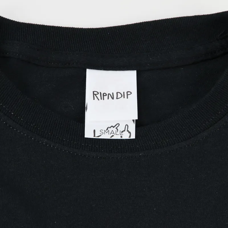 Ripndip Small Alien Pocket T Shirt Black-3